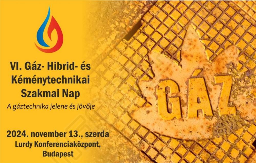 VI. Gáztechnikai Szakmai Nap 2024
